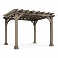 Pergola en bois massif de chêne 300x300x250 cm